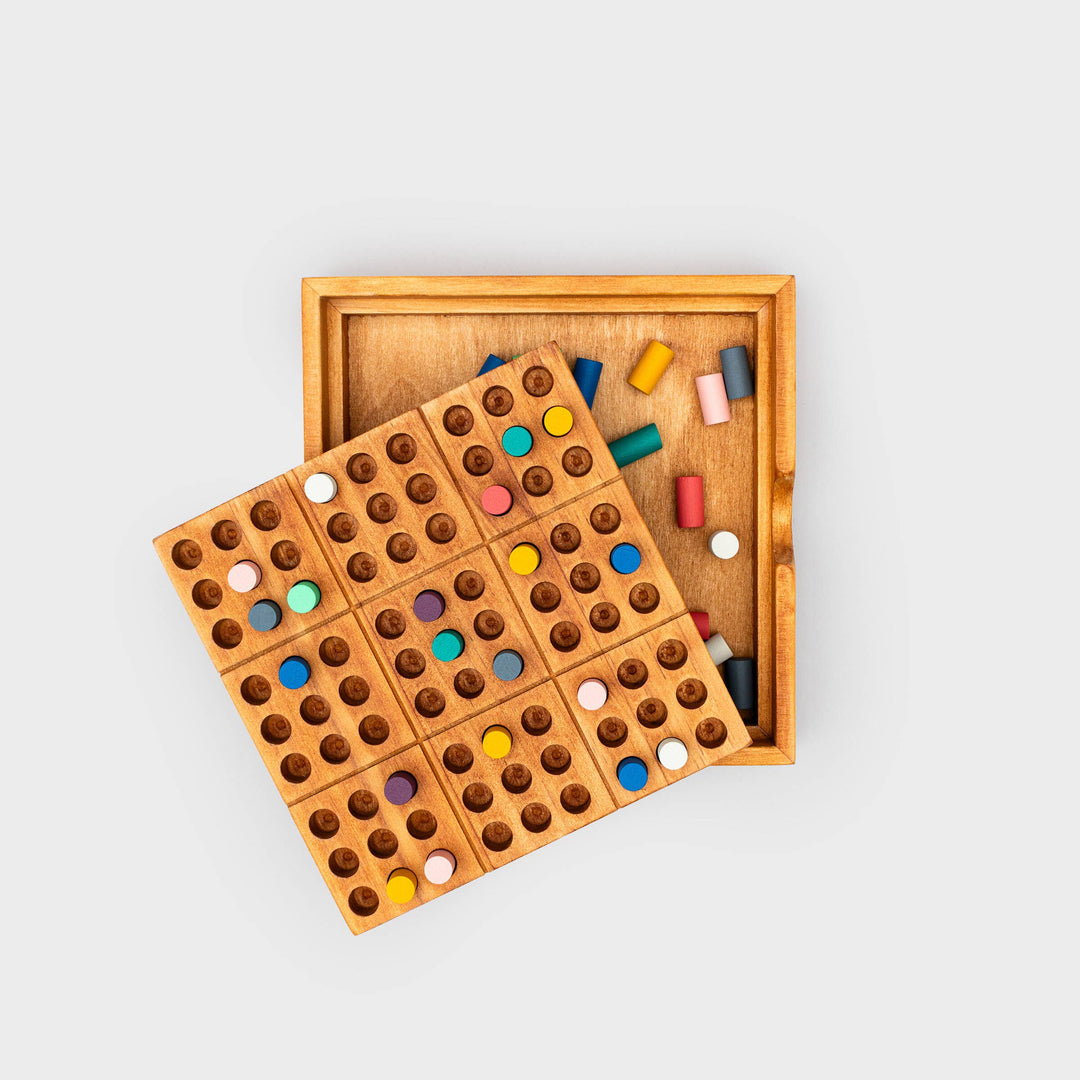 Mindful Wooden Sudoku Game