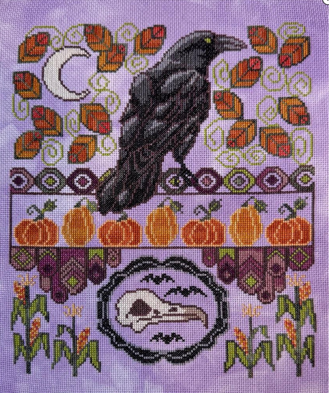 Autumn Raven Pattern