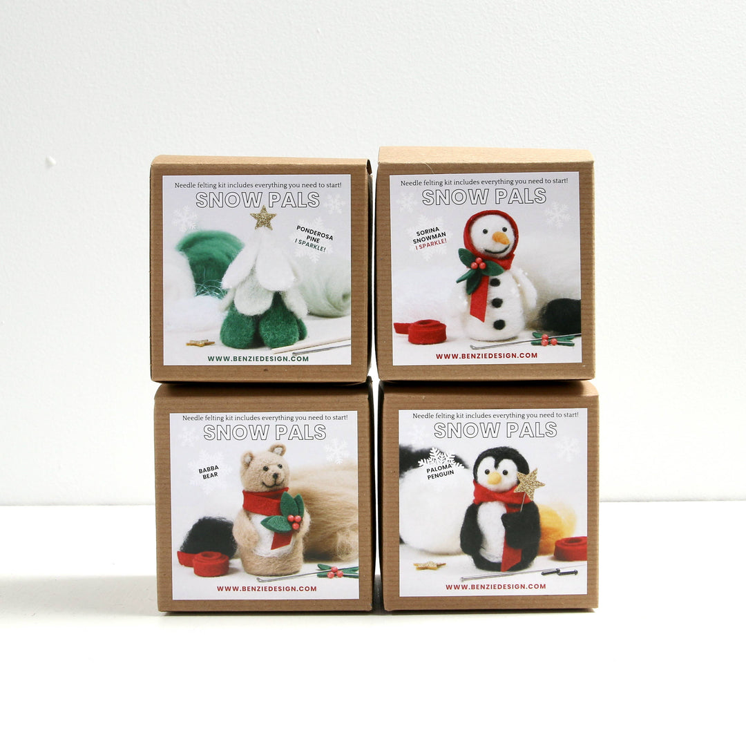 Penguin Needle Felting Kit