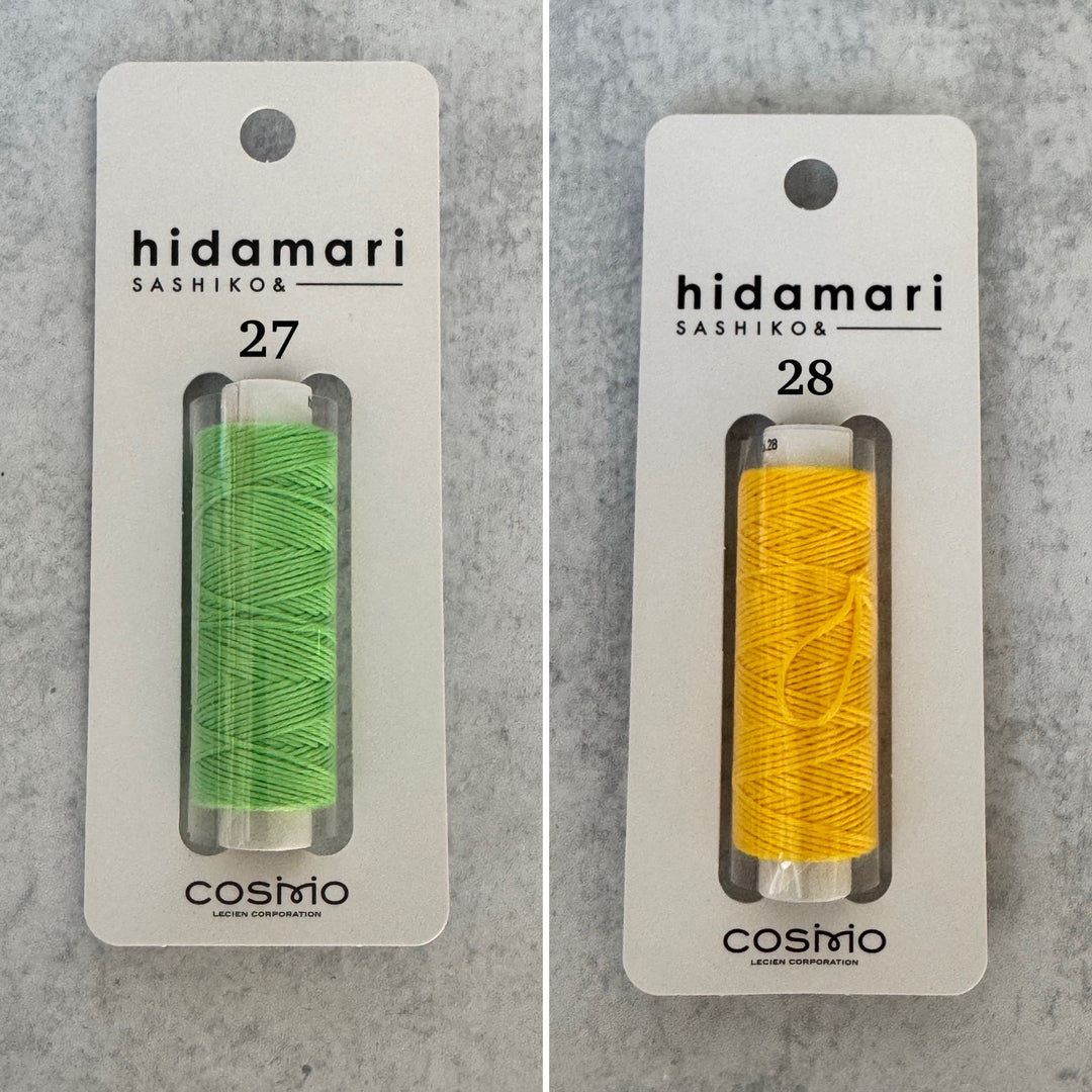 Cosmo Hidamari Sashiko Solid Thread