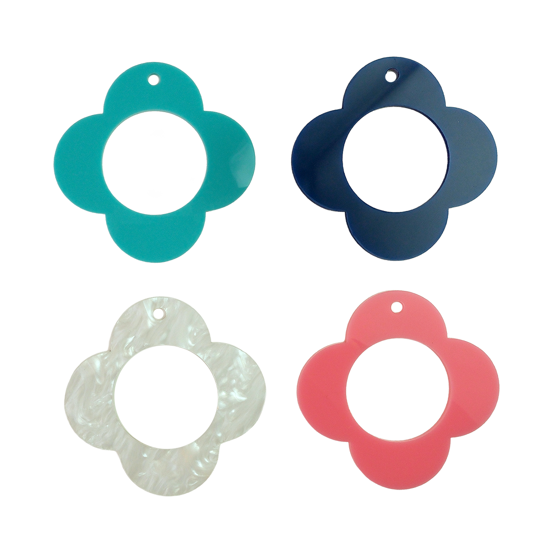 Bag Tag: Mod Flower