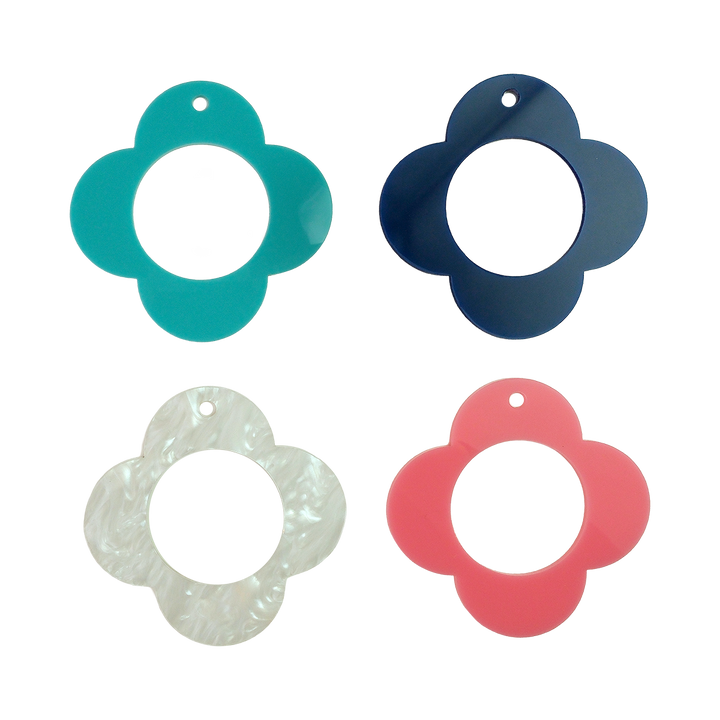 Bag Tag: Mod Flower