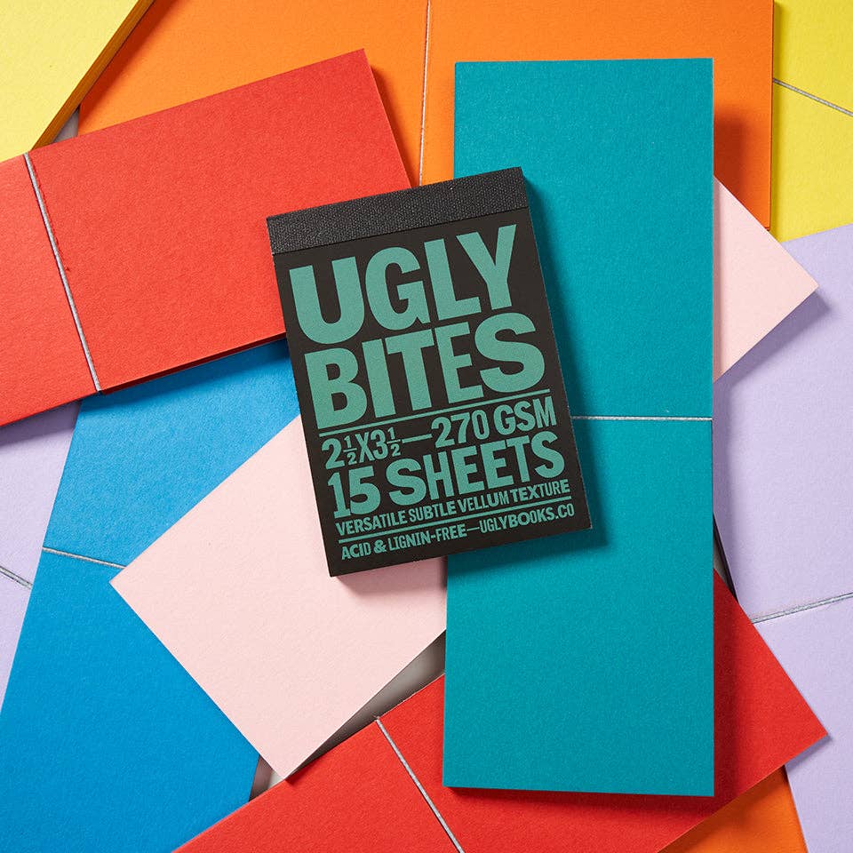 Colored ATC Sketch Pad 2.5" x 3.5" 270gsm (15 Sheets)