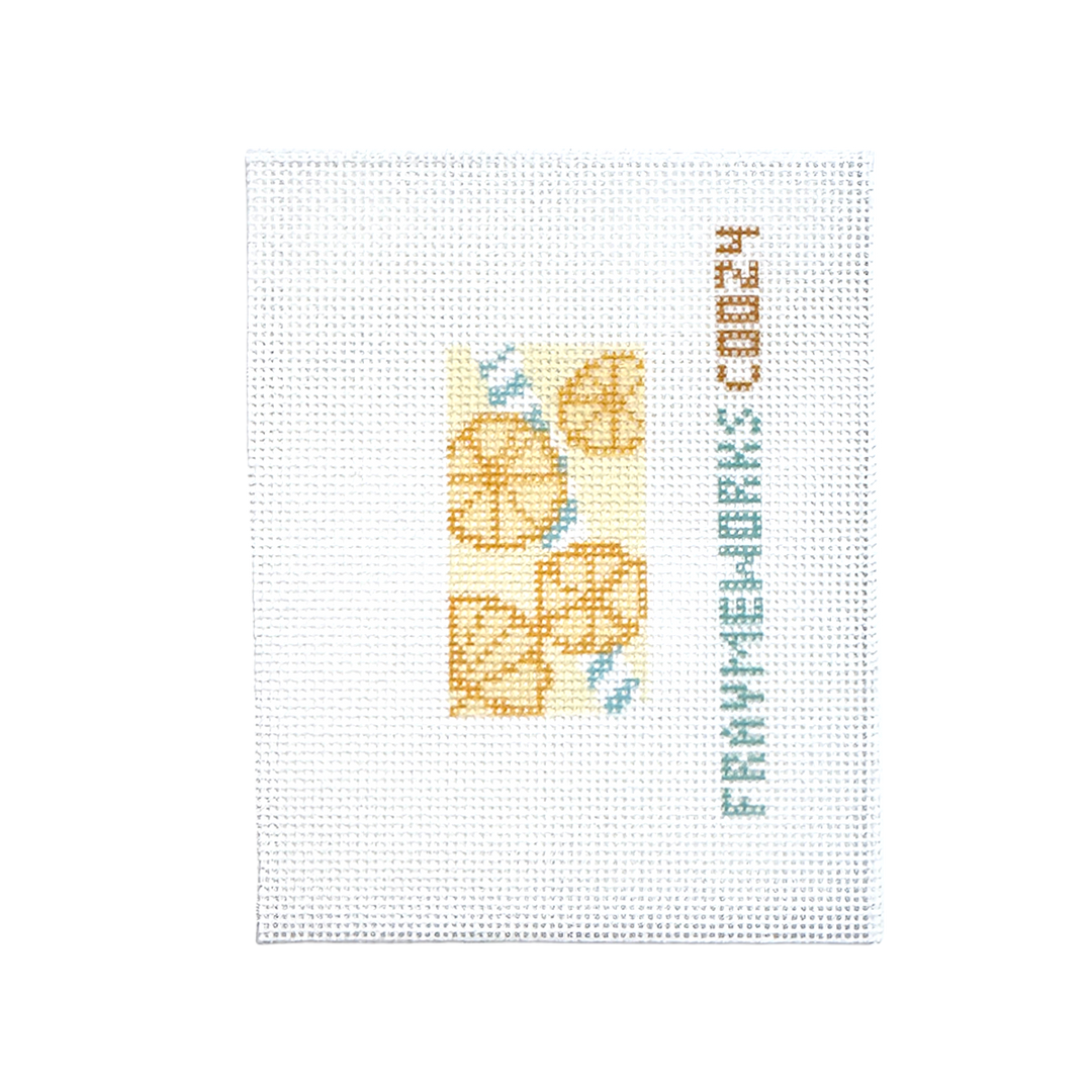Lemonade Mini Needlepoint Canvas