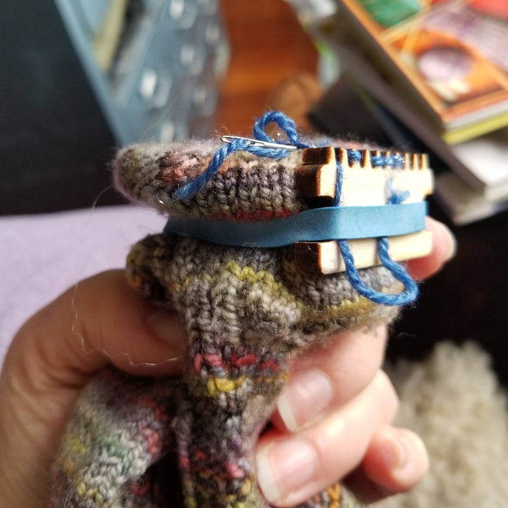 Smaller Darning &amp; Mending Loom Kit