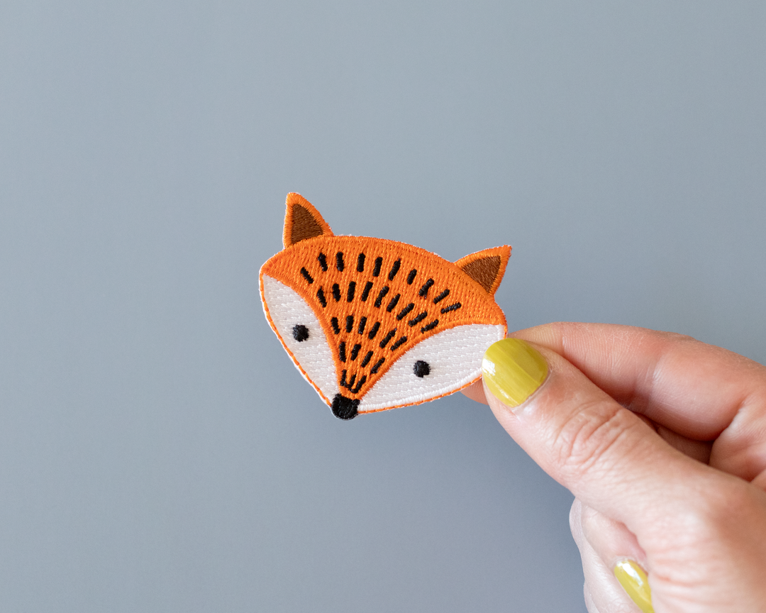 Cute Mini Fox Iron-On Patch
