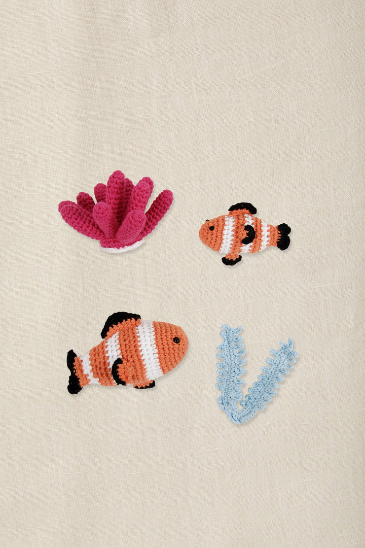 NEW DMC Clownfish and Seaweed Amigurumi Kit