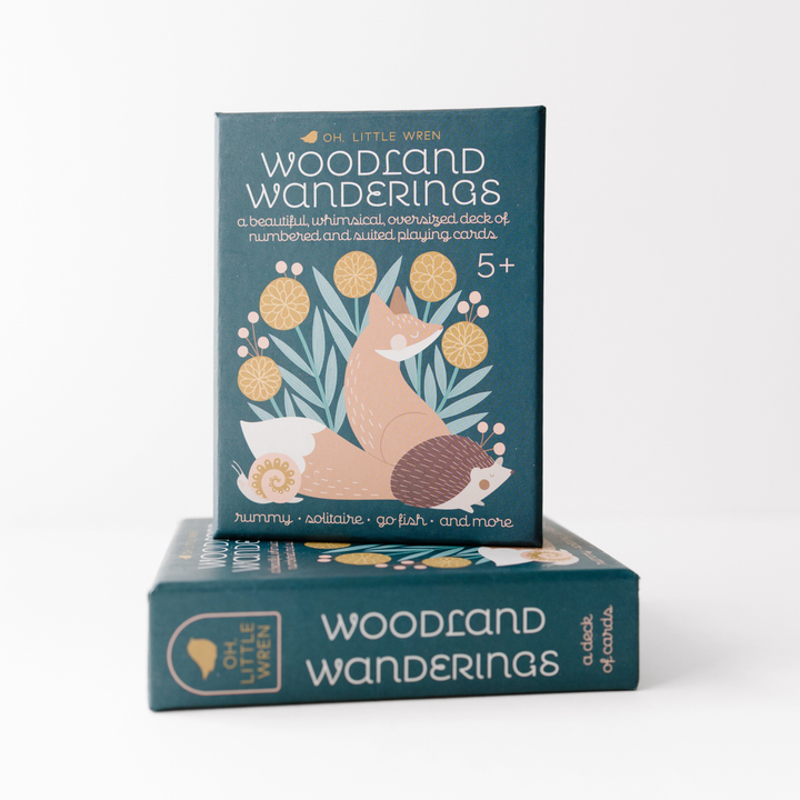 Woodland Animal Playing Cards