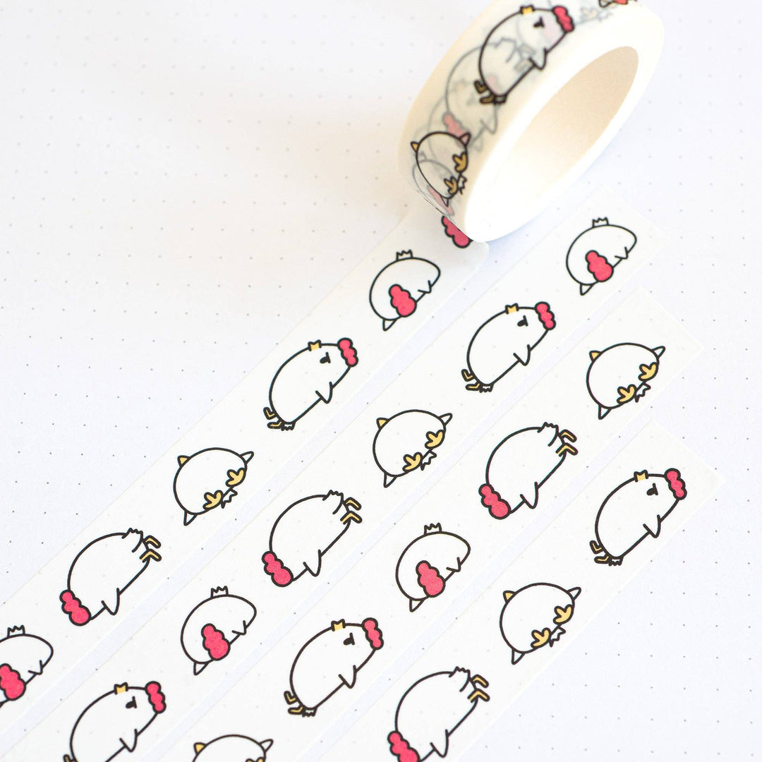 "Ugh" Grumpy Chicken Washi Tape