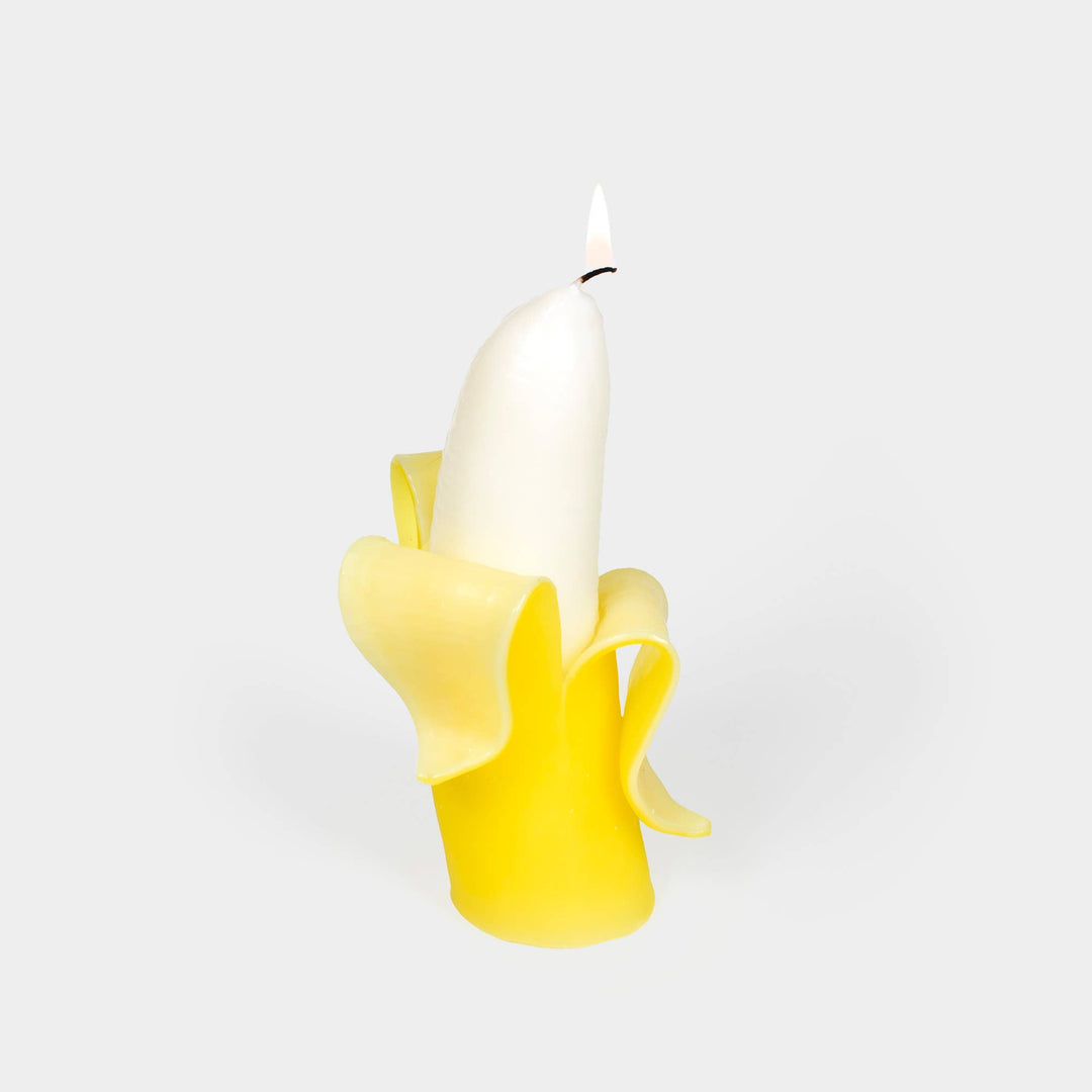 Big Banana Candle - Handmade, 6.5" Tall, 16 Hr burn