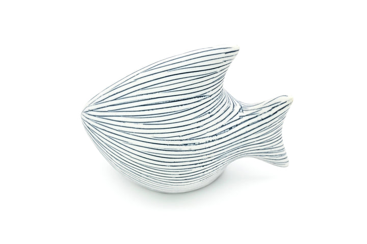 Handcrafted Mini Angelfish Blue Stripe