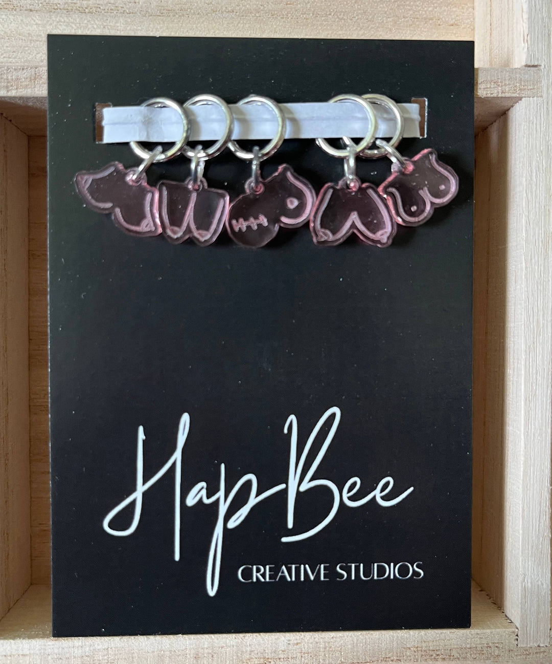 A BEVY OF BOOBS Stitch Marker Set