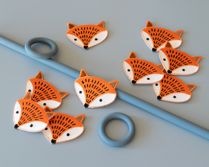 Cute Mini Fox Iron-On Patch