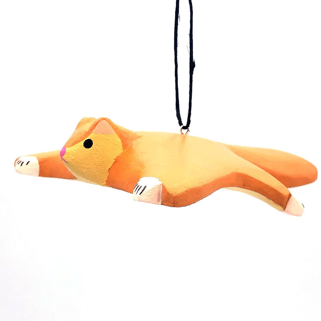 Flying Squirrel Balsa Ornament