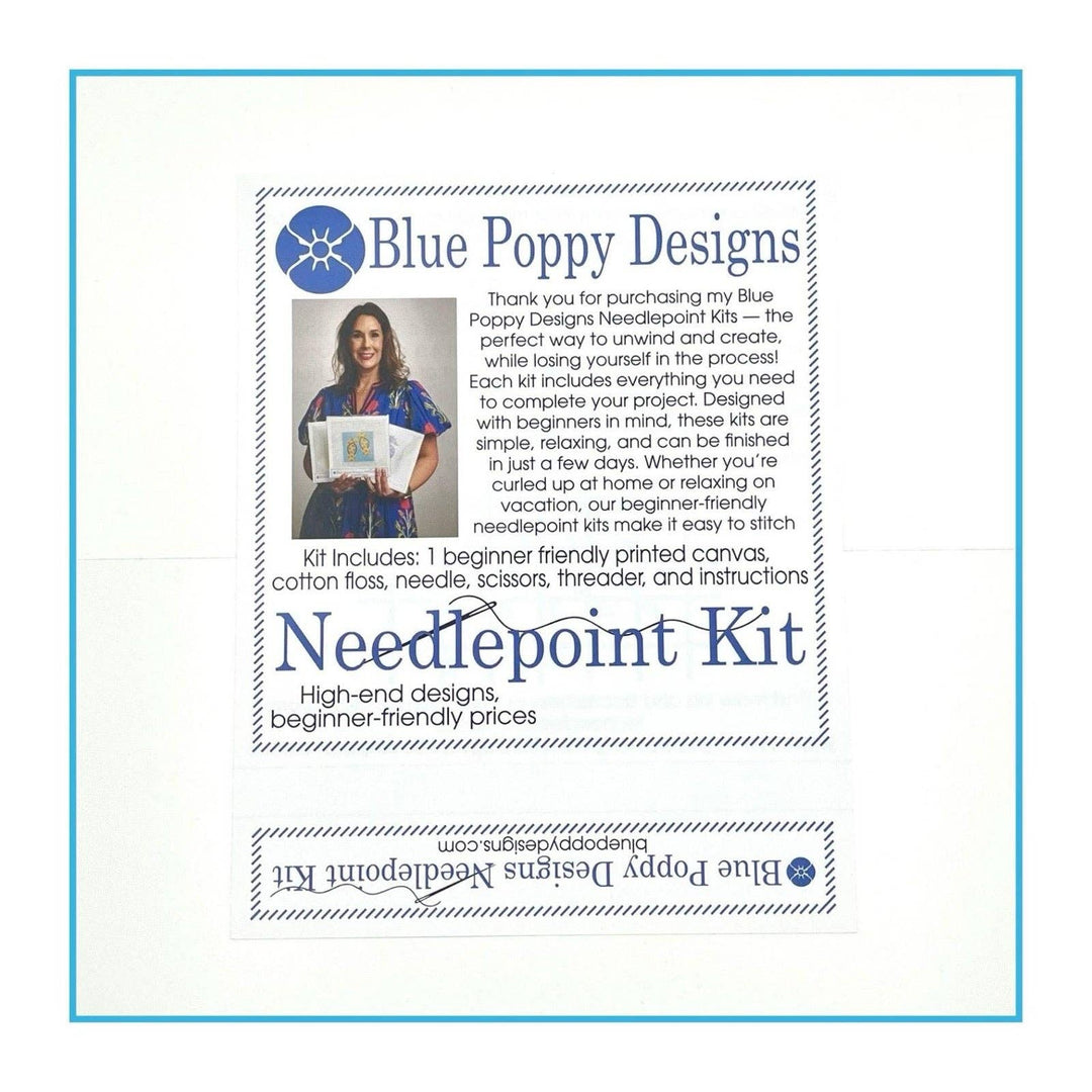 Fall Cottage Needlepoint Kit