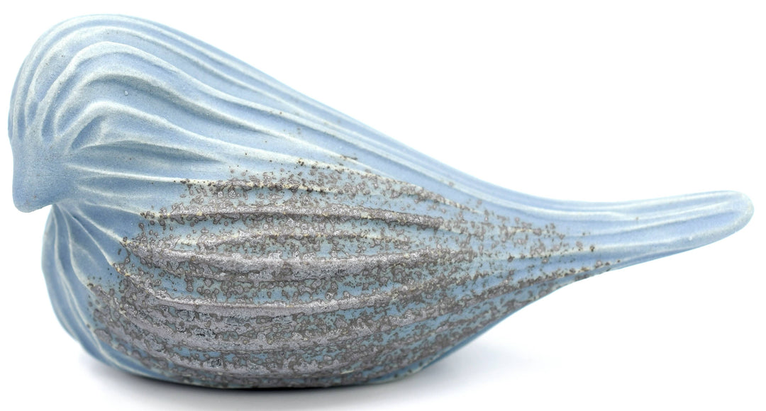 Handcrafted Mini Bird Pale Blue