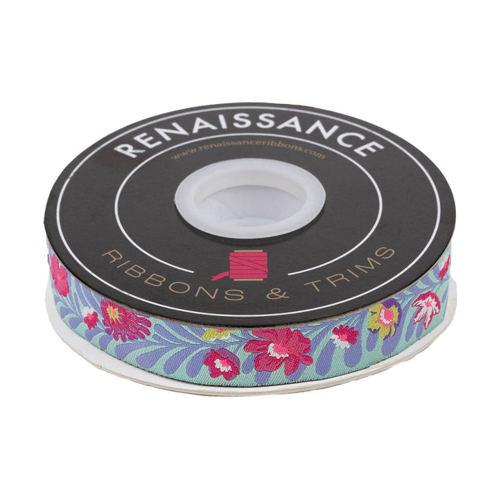 Tula Pink Flowerfield in Cosmic - 7/8" Wide