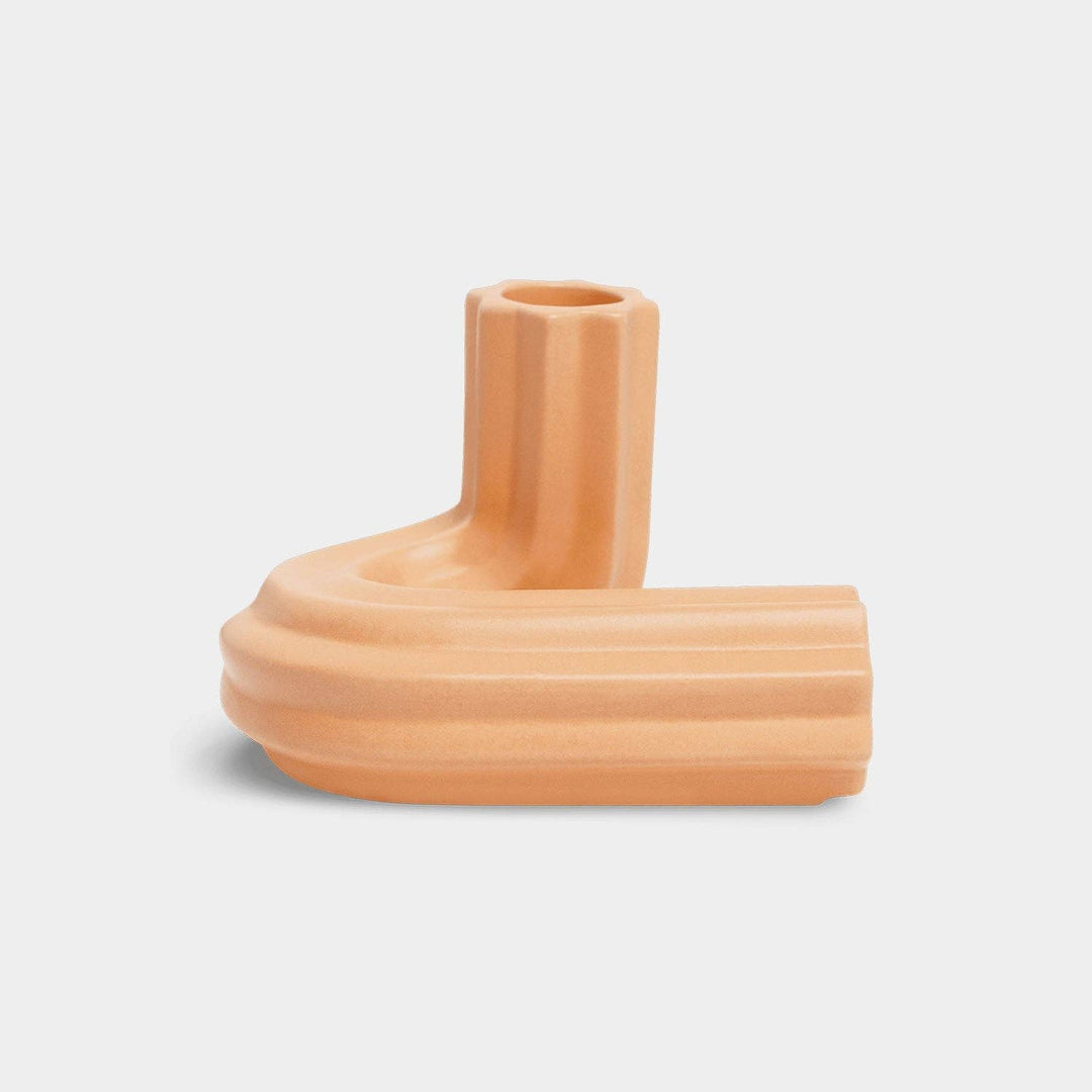 OCTAEVO Templo Candle Holder - Handmade from stoneware