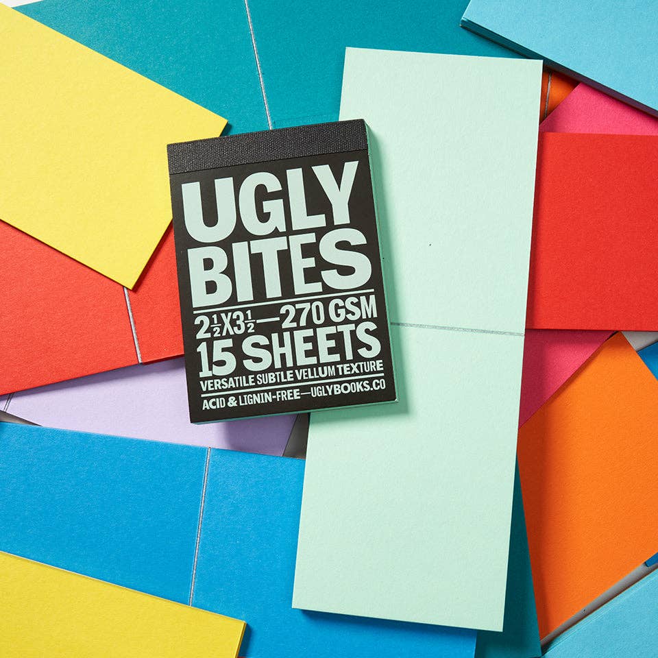 Colored ATC Sketch Pad 2.5" x 3.5" 270gsm (15 Sheets)