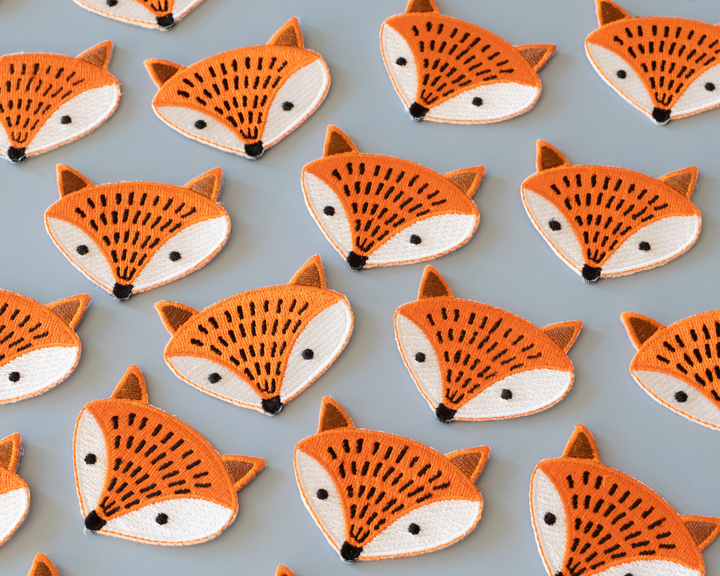 Cute Mini Fox Iron-On Patch