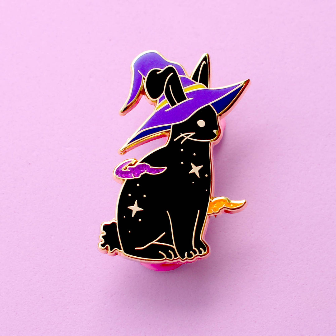 Halloween Rabbit Enamel Pin