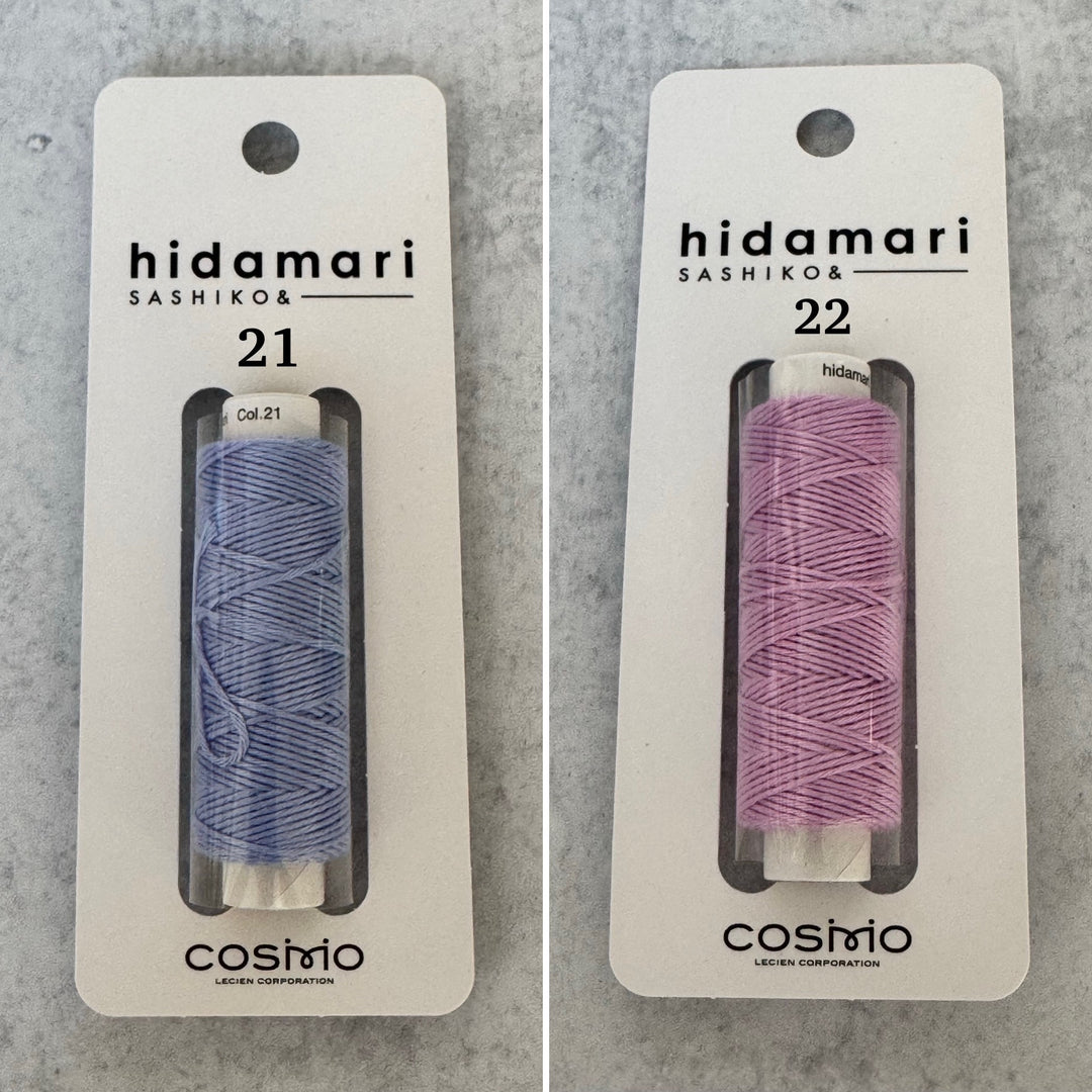 Cosmo Hidamari Sashiko Solid Thread