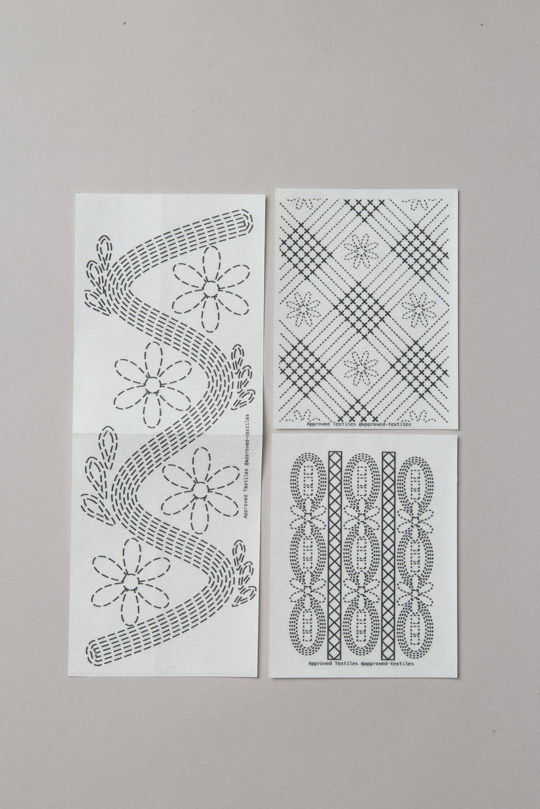 Daisies: Visible Mending Transfers