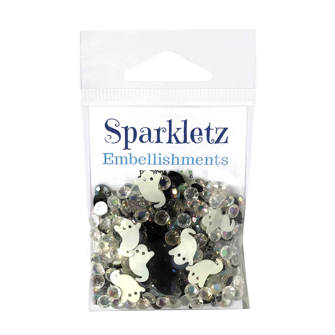BOO - Sparkletz Craft Embellishments
