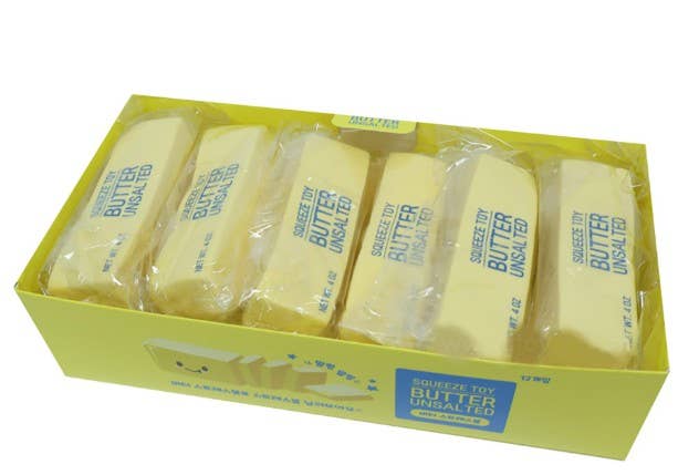 Butter Stress Ball – Soft &amp; Slow-Rebound Squishy Toy