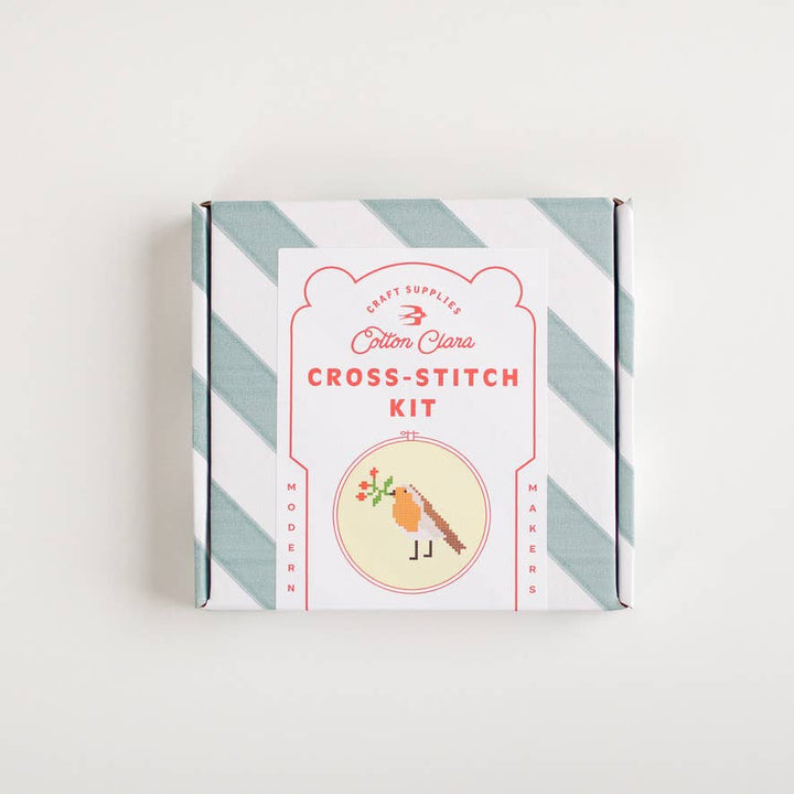Robin & Berry Cross Stitch Kit
