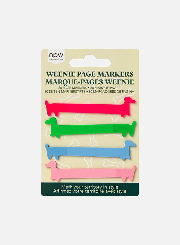 Weenie Page Markers - 4 Pack