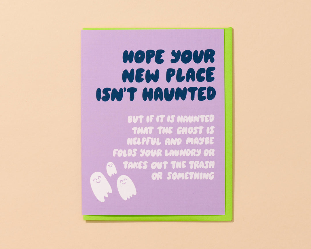 New Home Card by Your Gal Kiwi—Hope Your Place Isn&