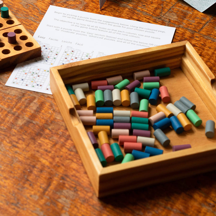 Mindful Wooden Sudoku Game