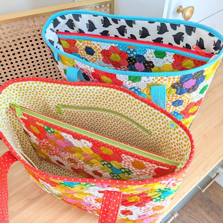 Divided Tablet Tote (Paper Pattern)