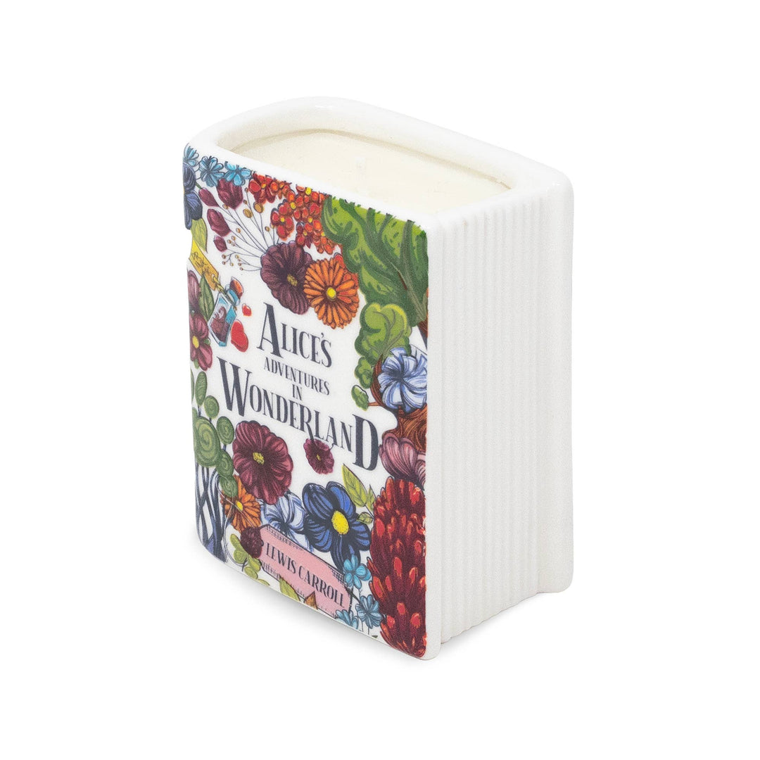 Book Candle, Alice in Wonderland Floral Nonsense
