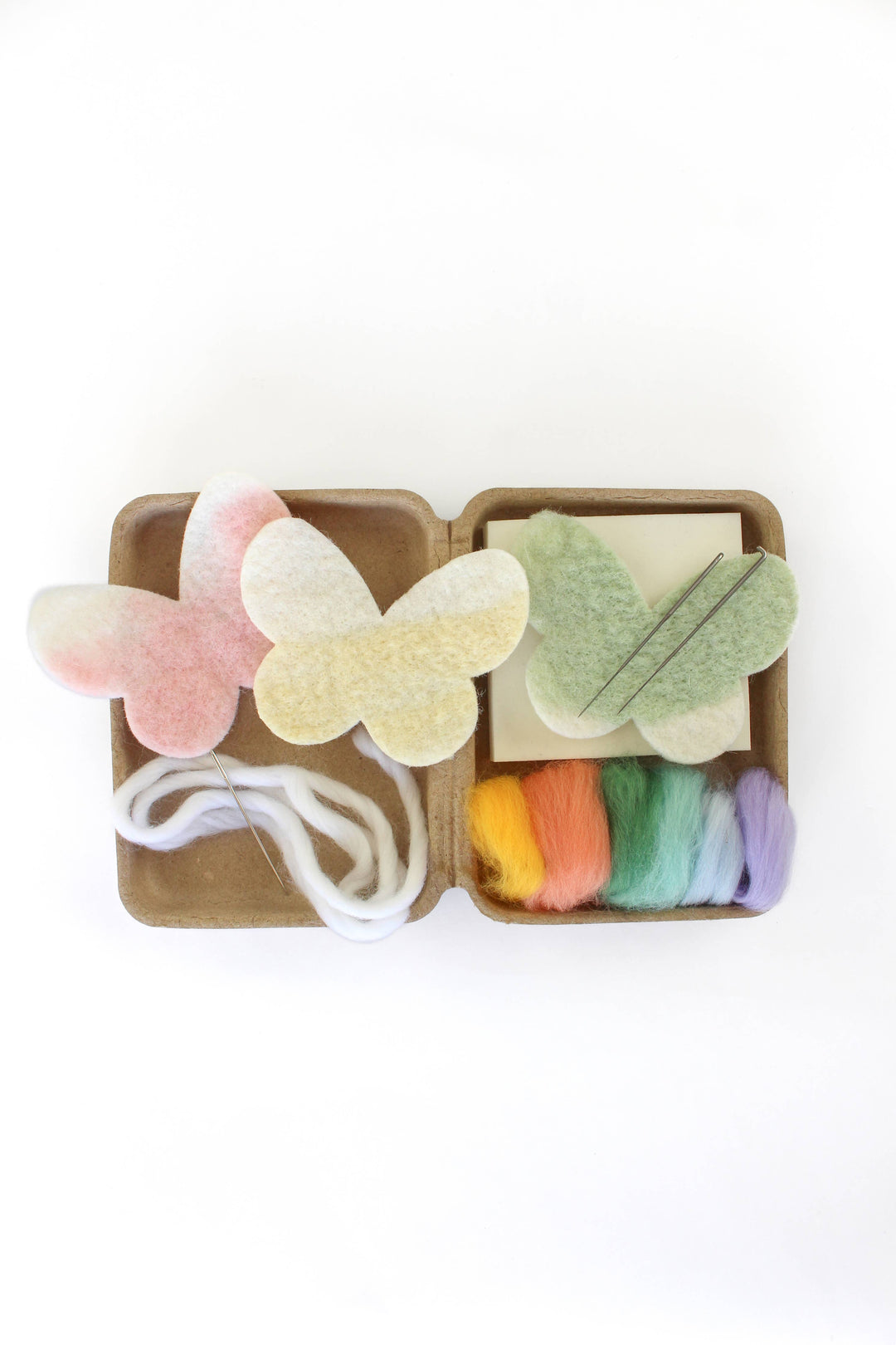 Mini Butterfly Felting Craft Kit