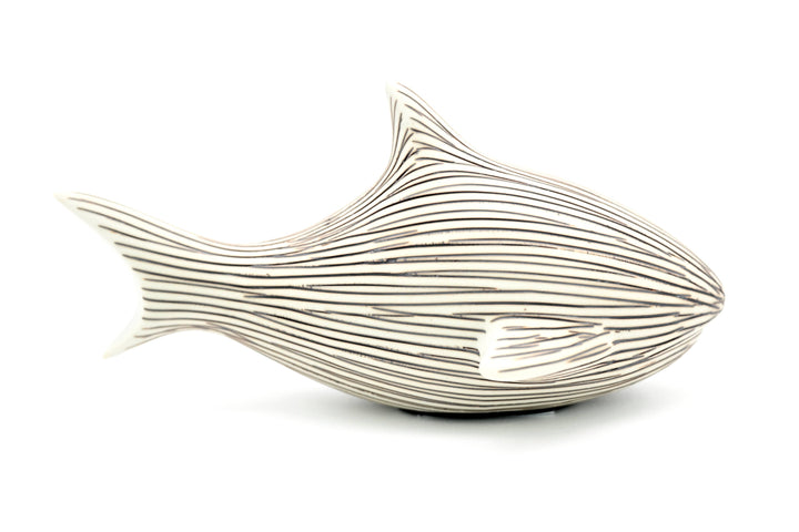 Handcrafted Mini Shark Black Stripe
