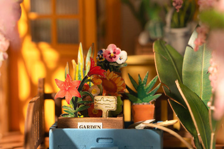DIY Book Nook Kit: Garden House