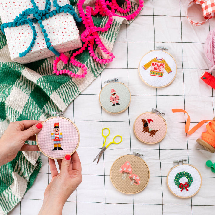 Christmas Nutcracker Cross Stitch Kit