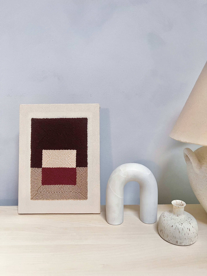 "Color Plane" - Punch Needle Craft Kit