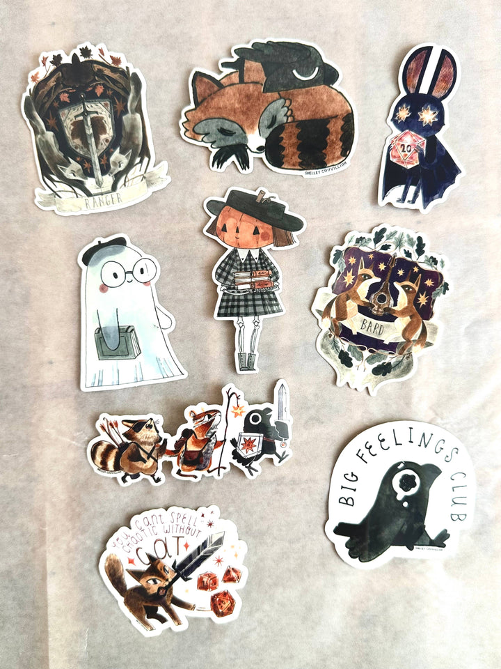 Big Feelings Club - Stay Soft - sticker