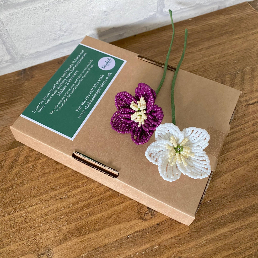 Hellebore Flower Bead Craft Kit