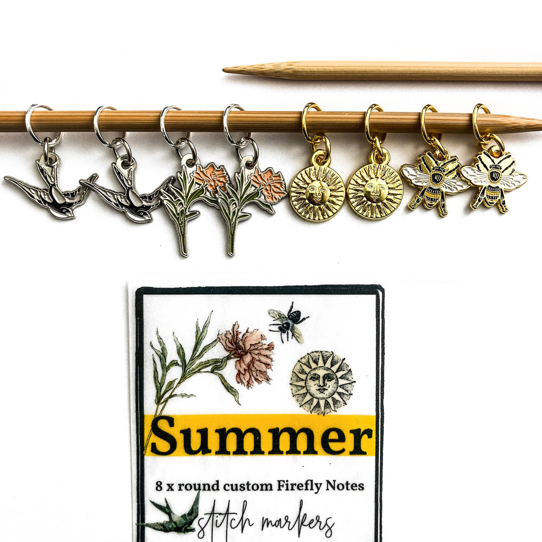 Summer Stitch Markers