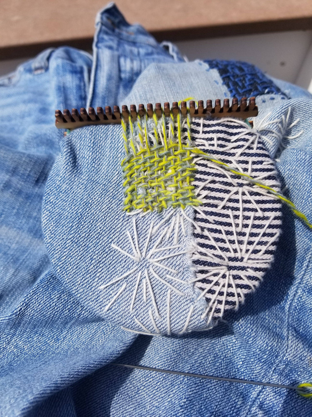 Bigger Darning &amp; Mending Loom Kit