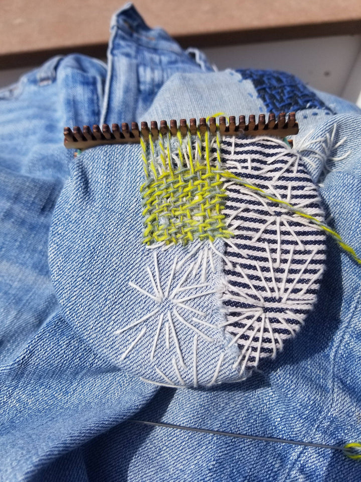 Bigger Darning &amp; Mending Loom Kit