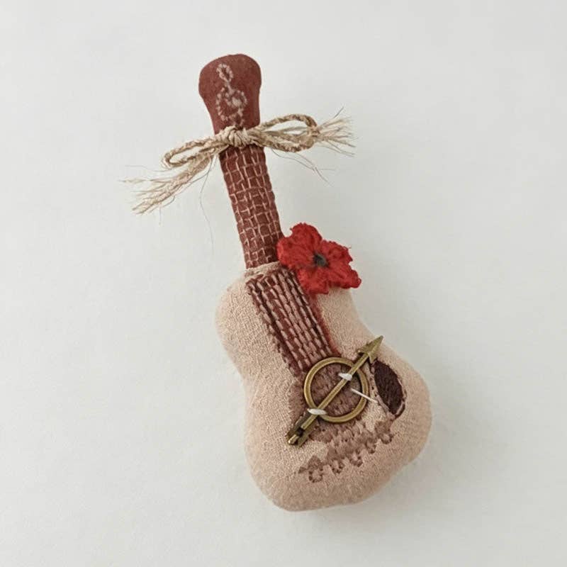 Handmade Fabric Brooch Pin