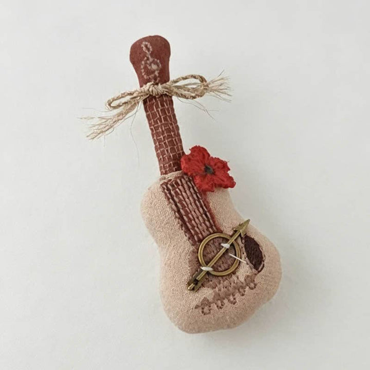 Handmade Fabric Brooch Pin