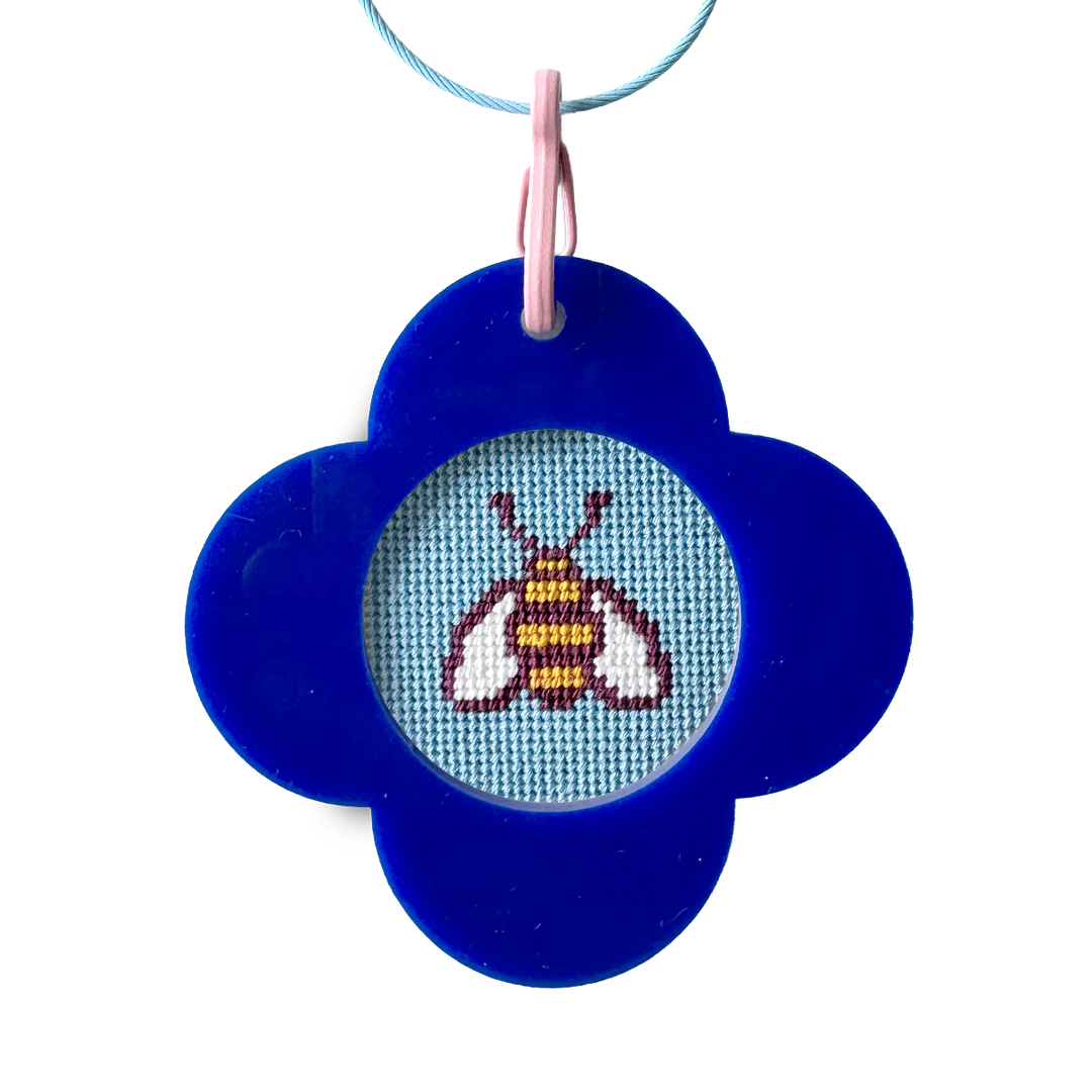 Bag Tag: Mod Flower