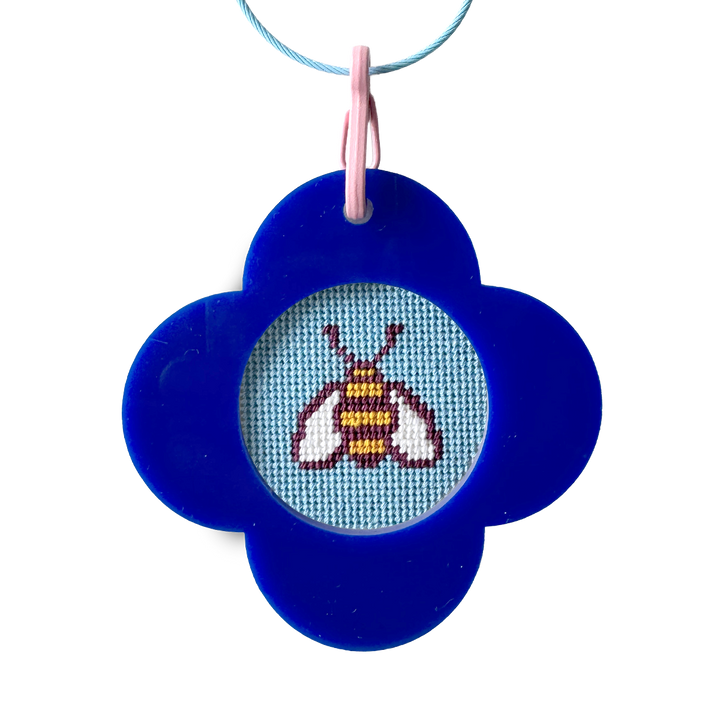 Bag Tag: Mod Flower