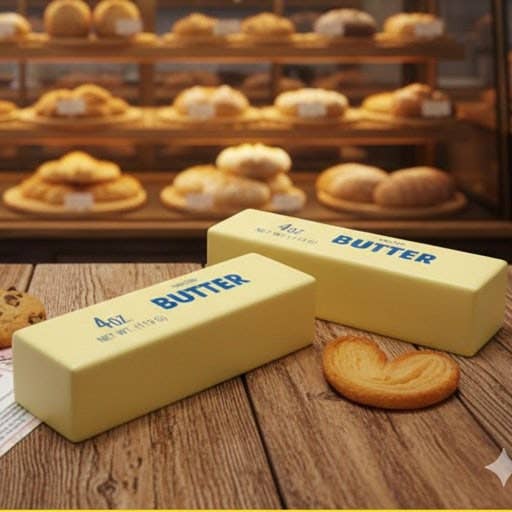 Butter Stress Ball – Soft &amp; Slow-Rebound Squishy Toy